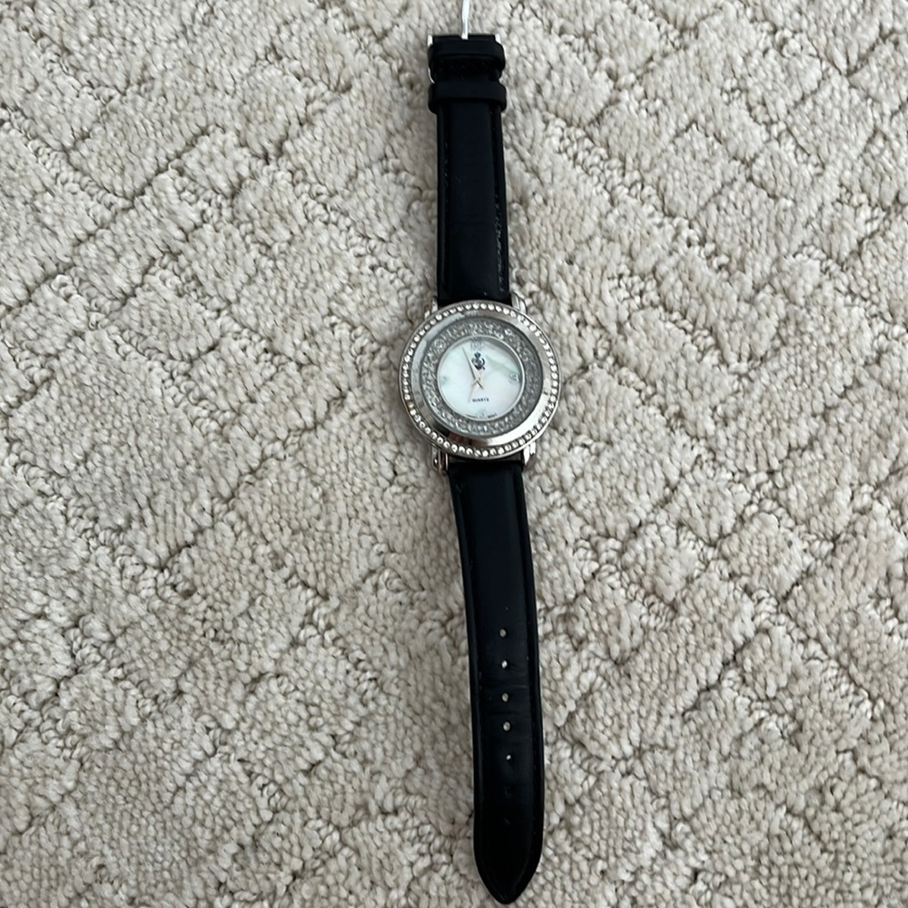 Premier Design Watch black with sliver accents